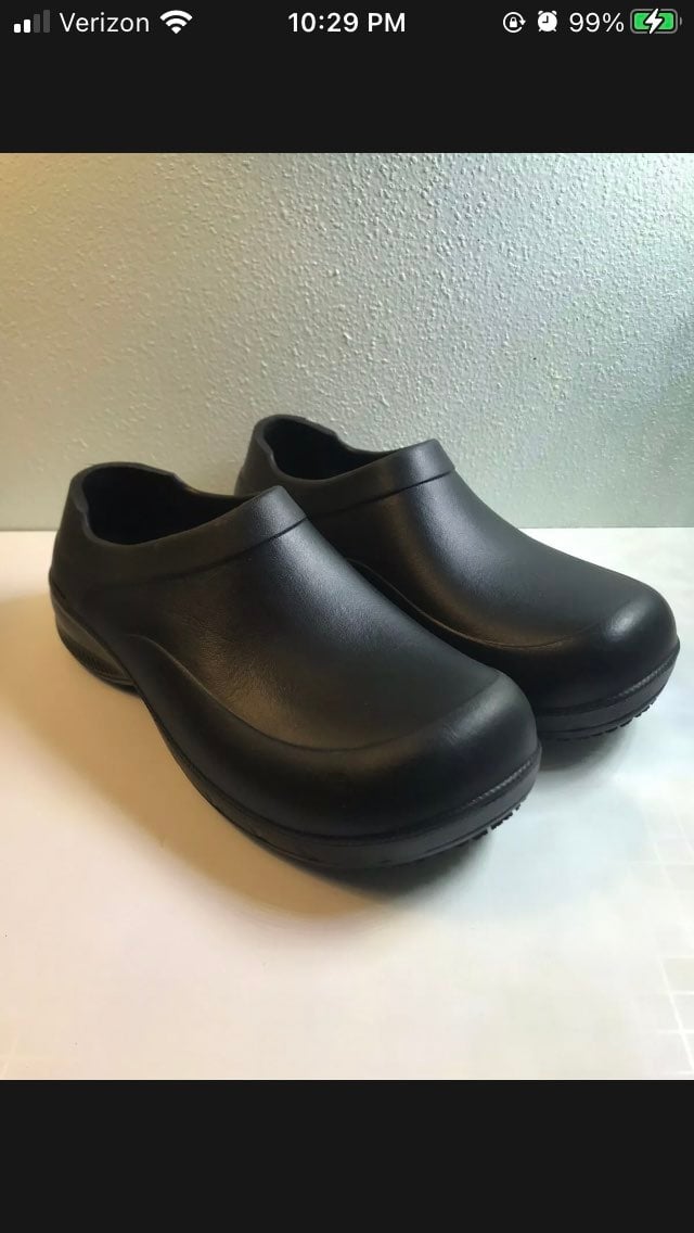 MOZO Womens Forza Slip Resistant Work Clog Sizes: 6M, 6.5M, 7.5M Black MOZO Womens Forza Slip Resistant Work Clog Sizes: 6M, 6.5M, 7.5M Black